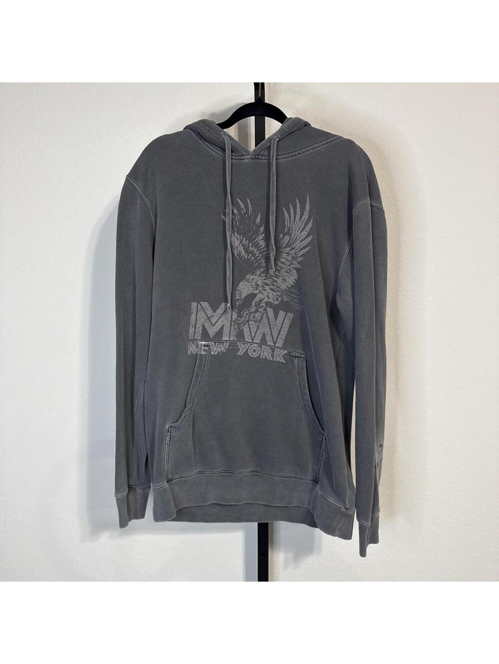 Marissa Webb Eagle Graphic Print Sweatshirt - MED **Flaw**